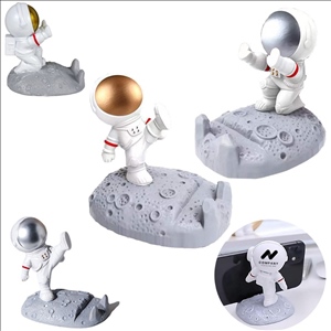 Creative astronaut phone holder